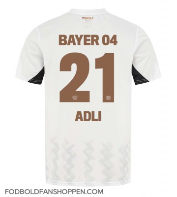 Bayer Leverkusen Amine Adli #21 Udebanetrøje 2024-25 Kortærmet